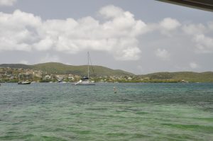 View from Dinghy Dock Desde el Dinghy Dock